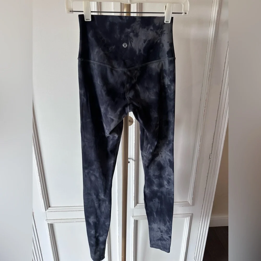 Lululemon Athletica Diamond Dye Pitch Grey Graphite Grey Leggings - Picture 7 of 10